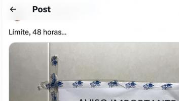 Todo el edificio se entera del aviso en mayúsculas de un vecino: o se soluciona en 48 horas o llama a la policía