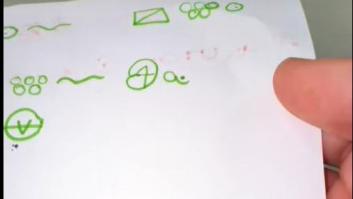 Este profesor encuentra una carta en un idioma inventado de uno de sus alumnos e intenta descifrarla