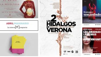 El teatro que no te puedes perder en abril