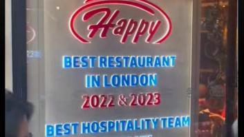 Un español va a comer al "mejor restaurante de Londres" y esto es lo que se encuentra