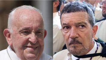 Antonio Banderas dice en dos idiomas y de forma clarísima lo que piensa sobre la labor del papa Francisco