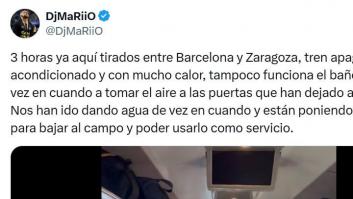 El youtuber DjMariio se queda encerrado en un tren sin luz, aire, ni baño en medio del apagón