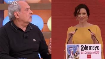 Javier Aroca verbaliza de forma muy clara lo que piensa sobre la polémica con Ayuso en el acto del Dos de Mayo