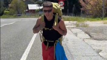 El cantante Enol se propone un nuevo reto: volver a su casa en Asturias caminando desde Madrid