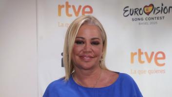 Belén Esteban publica una foto en el momento clave, pero los comentarios van por lo que pone en el mantel de su casa