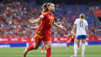 Claudia Pina mete a España en la Final Four de la Liga de Naciones con un doblete para vencer a Inglaterra