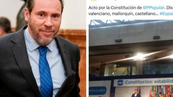Óscar Puente hace una pregunta al ver este tuit de Ayuso del 2014