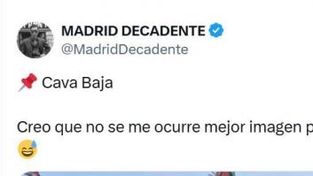 Sube esta foto y no puede ser una mejor definición de Madrid en agosto