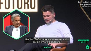 Revilla reconoce que no ha hablado nunca con Rufián, pero no duda en definirlo con esta rotundidad