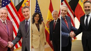 Intercambio de información y reuniones de PP y Vox en la Embajada de EEUU: las sospechas de IU respecto a una "operación coordinada por un Gobierno extranjero"