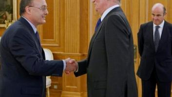 Luis María Linde promete su cargo como gobernador del Banco de España