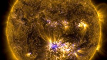 Una gran llamarada solar golpea la Tierra