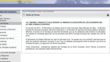 Francia e Italia desmienten a España y niegan haber metido prisa a la UE