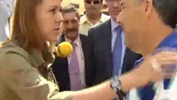 Enfrentamiento entre Cospedal y un vecino de Villalba de la Sierra (Cuenca) por su sueldo (AUDIO)