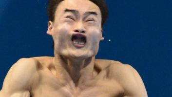 Juegos Londres 2012: las caras más espantosas de las pruebas de trampolín (FOTOS)