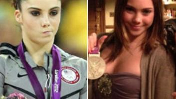 Tras los montajes, McKayla Maroney posa al fin impresionada con el actor Neil Patrick Harris (FOTOS)