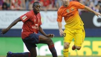 El Barcelona gana a Osasuna (1-2) con dos goles de Messi en cinco minutos (VÍDEOS)