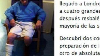 Eduard Punset se rompe una pierna mientras grababa 'Redes' en Londres