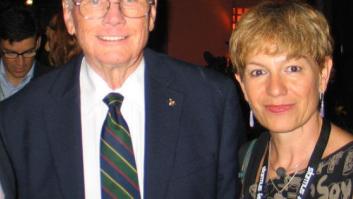 Subí con Armstrong en el ascensor