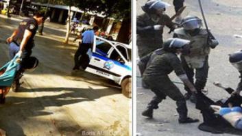 El policía sirvienta