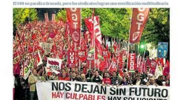 La CEOE cree que la manifestación de Madrid fue un éxito y la huelga un fracaso