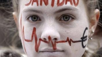 Marea blanca en Madrid: primera protesta del 2013 en defensa de la sanidad pública