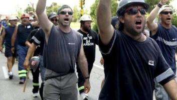 Minería, día 22: Huelga general contra el Gobierno e incidentes en Asturias (FOTOS)