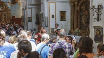 Colas de espera en Borja para fotografiarse con el eccehomo (FOTOS, VÍDEO)