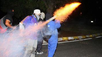 Batalla campal en Bembibre (León) entre mineros y la Guardia Civil (FOTOS)