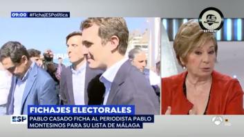 La contundente crítica de Celia Villalobos en 'Espejo Público' a Pablo Montesinos y al PP