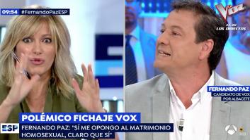 "¡A los gays no hay que ayudarles...!": la tremenda bronca de Susanna Griso en directo con el último fichaje de Vox