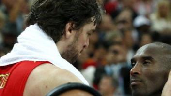 Juegos Londres 2012: Kobe Bryant, sobre Pau Gasol: "Le amo, es difícil ver a mi hermano perder"