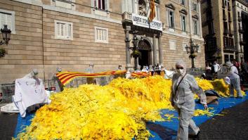 El Supremo mantiene la orden de retirar los símbolos independentistas
