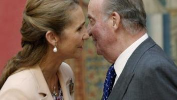 Desfile 12-O: La infanta Elena, ni en la tribuna del rey ni en el saludo de la recepción