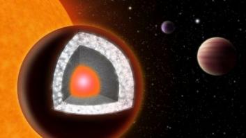 Descubren un planeta dos veces más grande que la Tierra compuesto de diamante y grafito