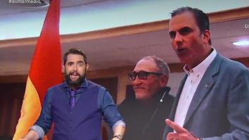 Estupefacción de Dani Mateo con la "última ocurrencia" de Ortega Smith sobre las armas