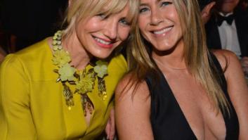 Jennifer Aniston con escote raruno: la tendencia triunfa en los premios LACMA (FOTOS)