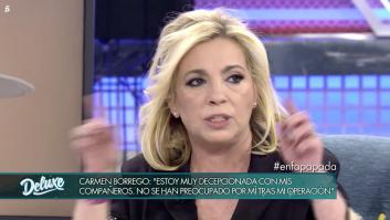 La bronca de Carmen Borrego a sus compañeros de 'Sábado Deluxe' por hablar de su vagina