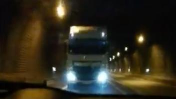 El angustioso momento vivido por una familia por lo que les hizo este camión en Navarra