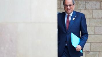 El TSJC acuerda investigar a Torra por desobediencia al mantener los lazos