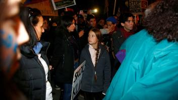 Thunberg deja la Marcha por el Clima en un coche eléctrico por recomendaciones de seguridad
