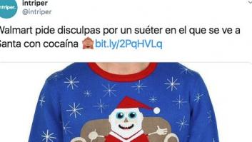 Este supermercado tiene que pedir perdón por un jersey con un Papá Noel, una sustancia blanca y la frase "dejad que nieve"