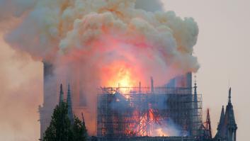 El incendio de la Catedral de Notre Dame de París, en imágenes