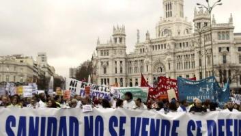Quinta semana de huelga en la sanidad madrileña