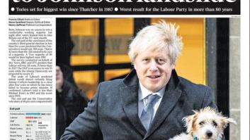 "Pesadilla antes de Navidad": así recoge la prensa británica la victoria de Johnson