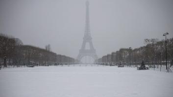 Imágenes de invierno: 11 fotos de París tras una nevada (FOTOS)