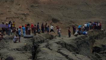 Más de 50 desaparecidos al colapsarse una mina de jade en Myanmar