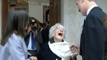 "La adoro": por qué respondió esto Ida Vitale al rey Felipe VI antes de la ceremonia del Premio Cervantes