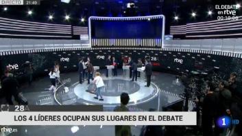 La historia tras esta polémica imagen del debate de TVE: "Eso lo tenemos prohibidísimo"