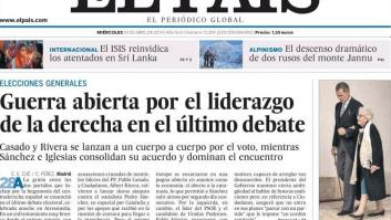 La bronca entre la derecha en el debate de Atresmedia copa las portadas de la prensa nacional